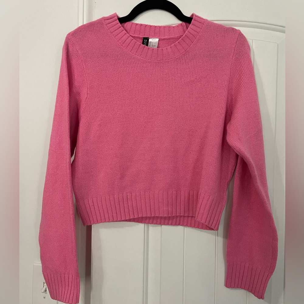 Pink sweater